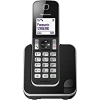 Los mejores  - Panasonic KX-TGD310 - Teléfono fijo inalámbrico(LCD- identificador de llamadas- agenda de 120 números- bloqueo de…